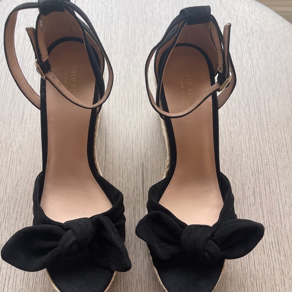 Kate Spade tianna espadrille wedge sandal size 9B - Picture 1 of 3
